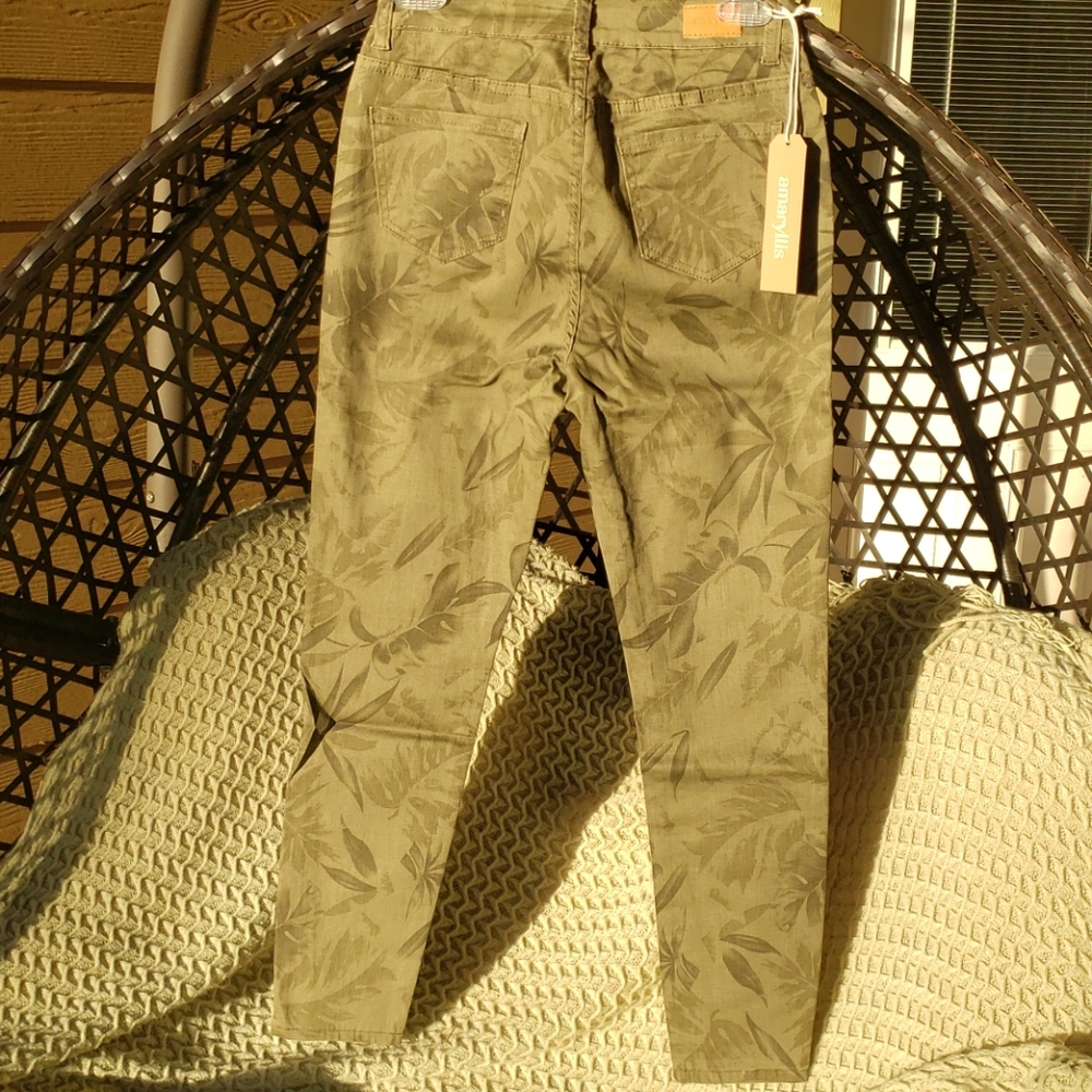 "Parker" palm leaf skinny jeans - Picture 6 of 13